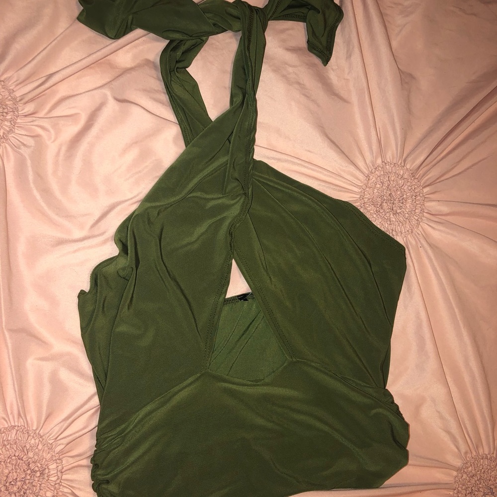 Fashion nova wrap crop top